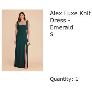 Birdy Grey Alex Maxi Dress - Emerald